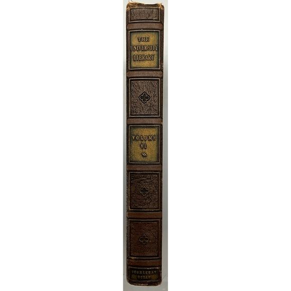 The University Library Hardback Vol. VI Copyright 1926 John Huston Finley LLD - Picture 3 of 10